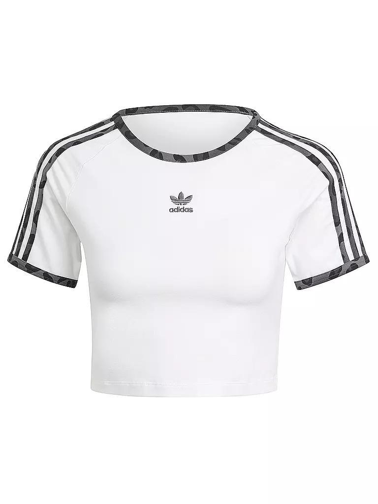 ADIDAS ORIGINALS | T-Shirt Cropped Fit | Bianco