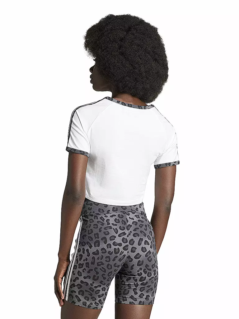 ADIDAS ORIGINALS | T-Shirt Cropped Fit | Bianco