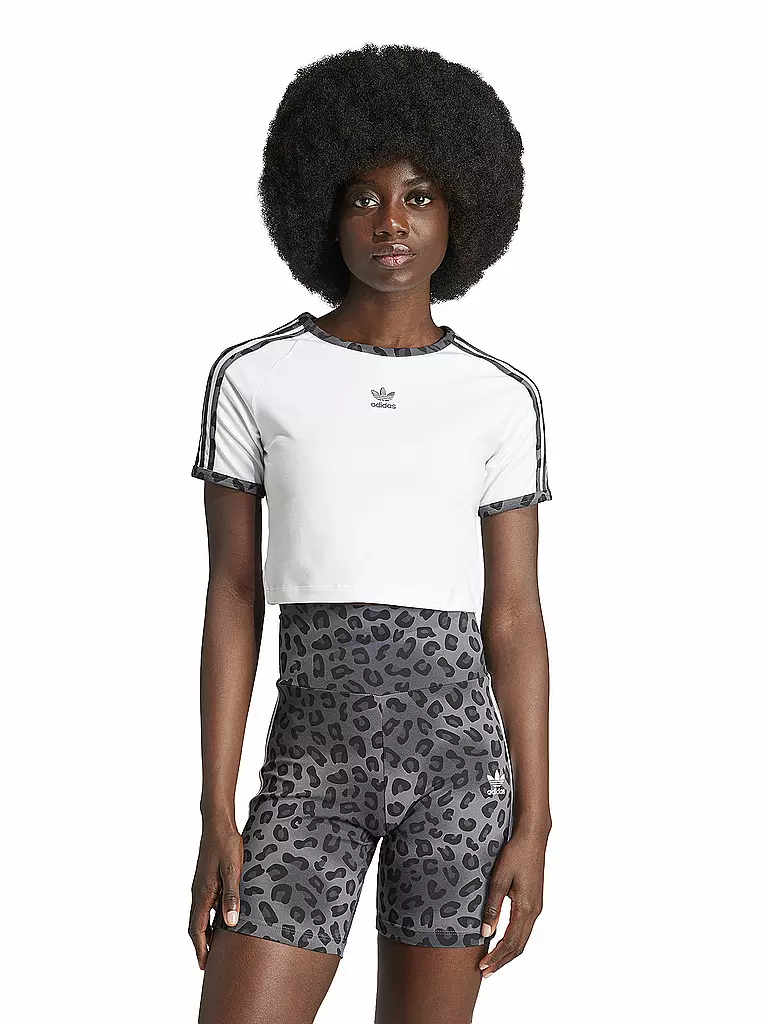ADIDAS ORIGINALS | T-Shirt Cropped Fit | Bianco