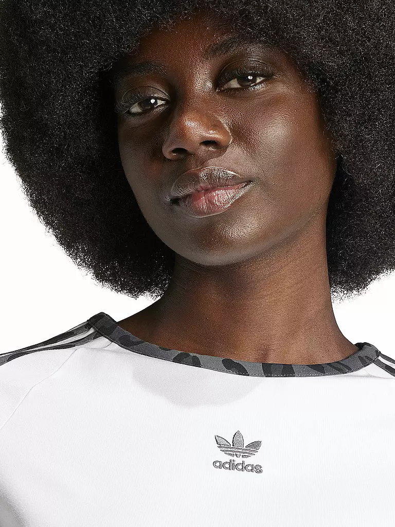 ADIDAS ORIGINALS | T-Shirt Cropped Fit | Bianco