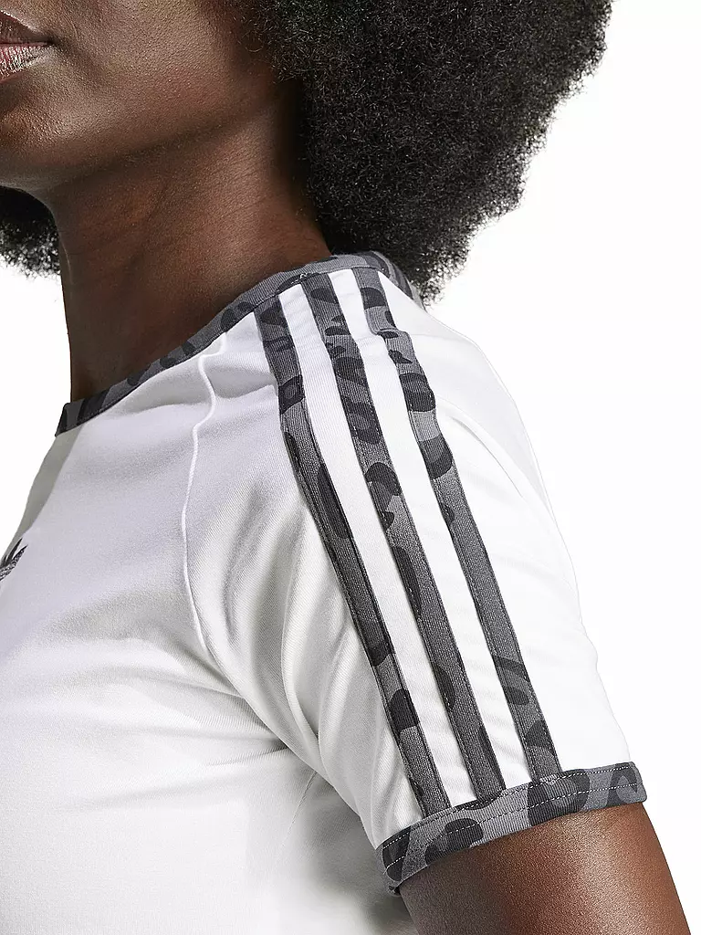 ADIDAS ORIGINALS | T-Shirt Cropped Fit | Bianco