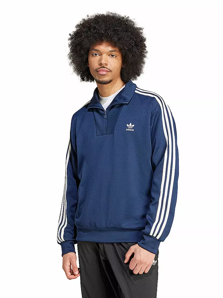 ADIDAS ORIGINALS | Troyer Sweater | Blu scuro