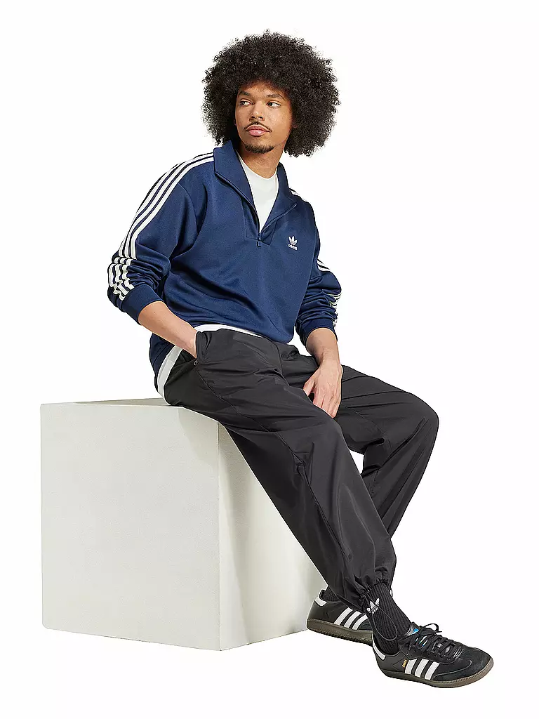 ADIDAS ORIGINALS | Troyer Sweater | Blu scuro