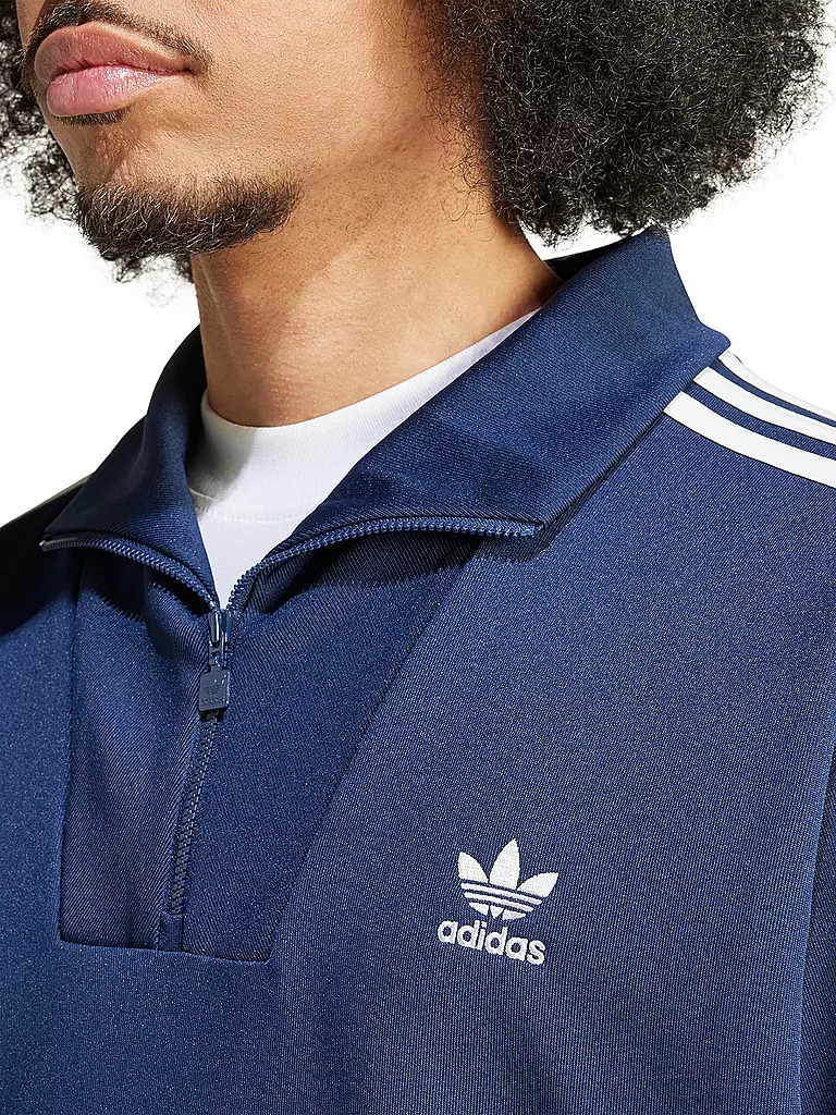 ADIDAS ORIGINALS | Troyer Sweater | Blu scuro