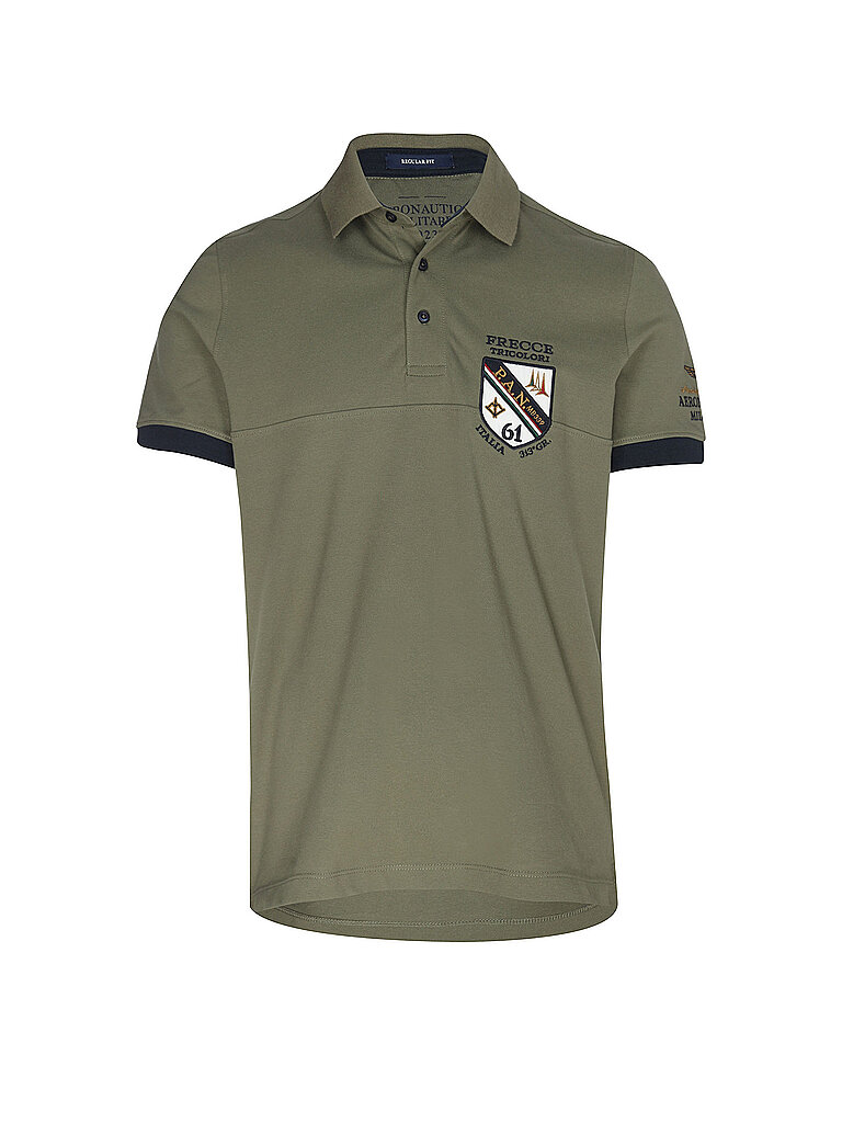 Aeronautica Militare Polo oliva L