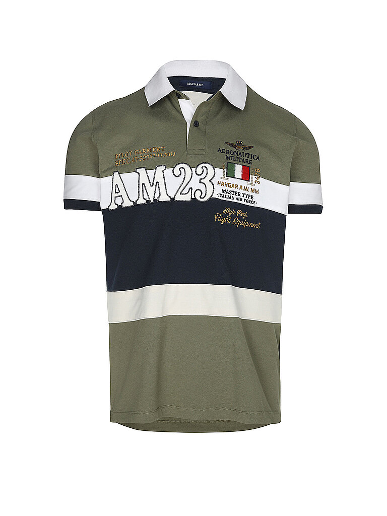 Polo oliva XXL