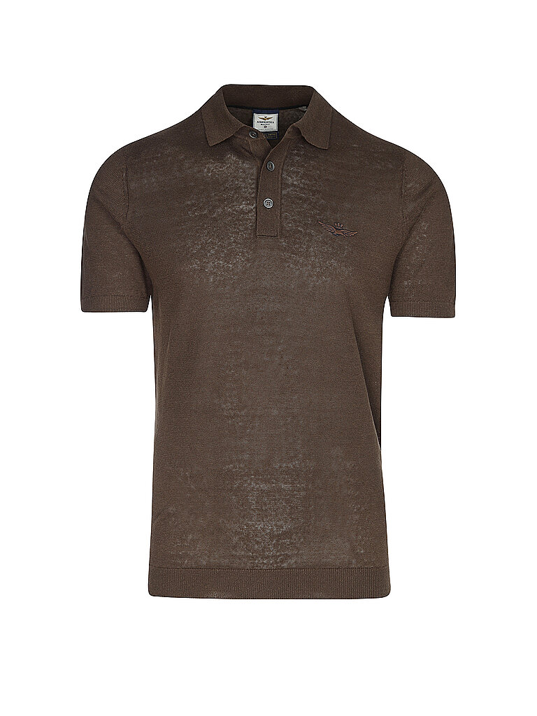 Polo marrone L