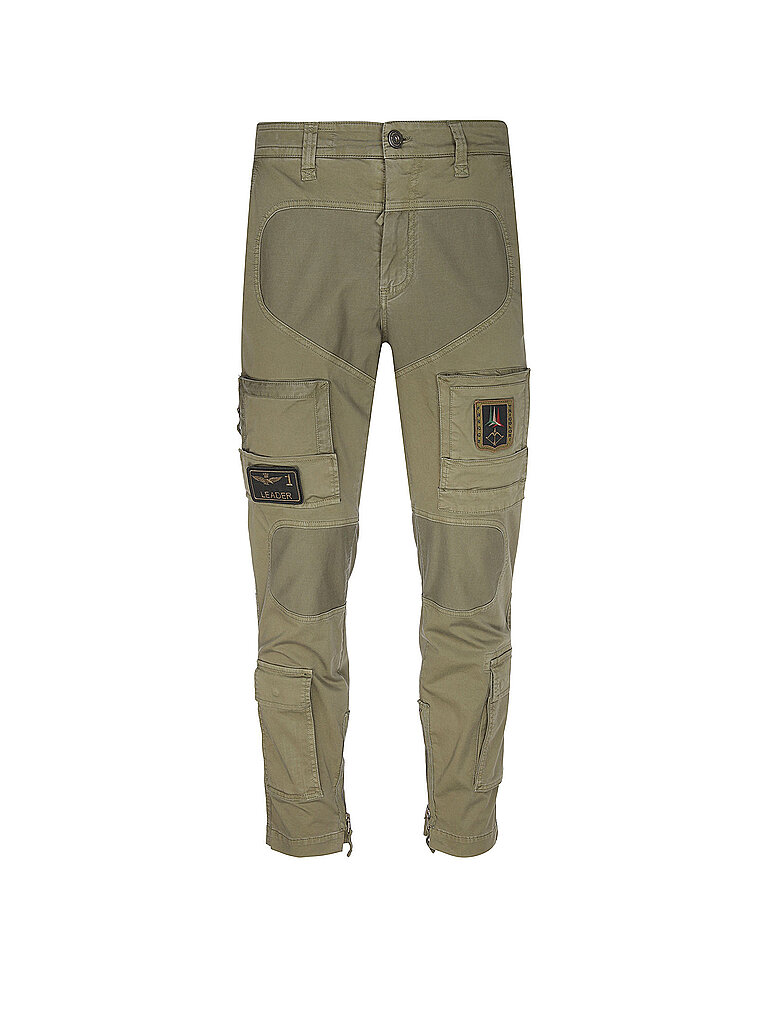 Pantaloni cargo verde 48