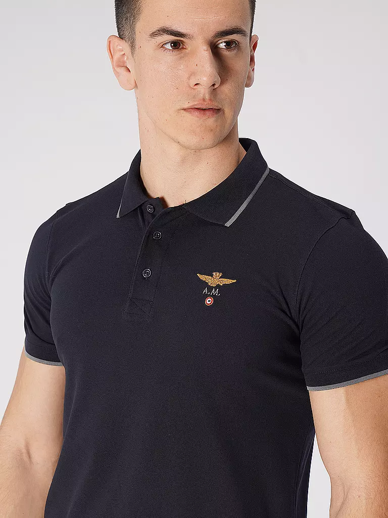 AERONAUTICA MILITARE | Poloshirt | Blu scuro