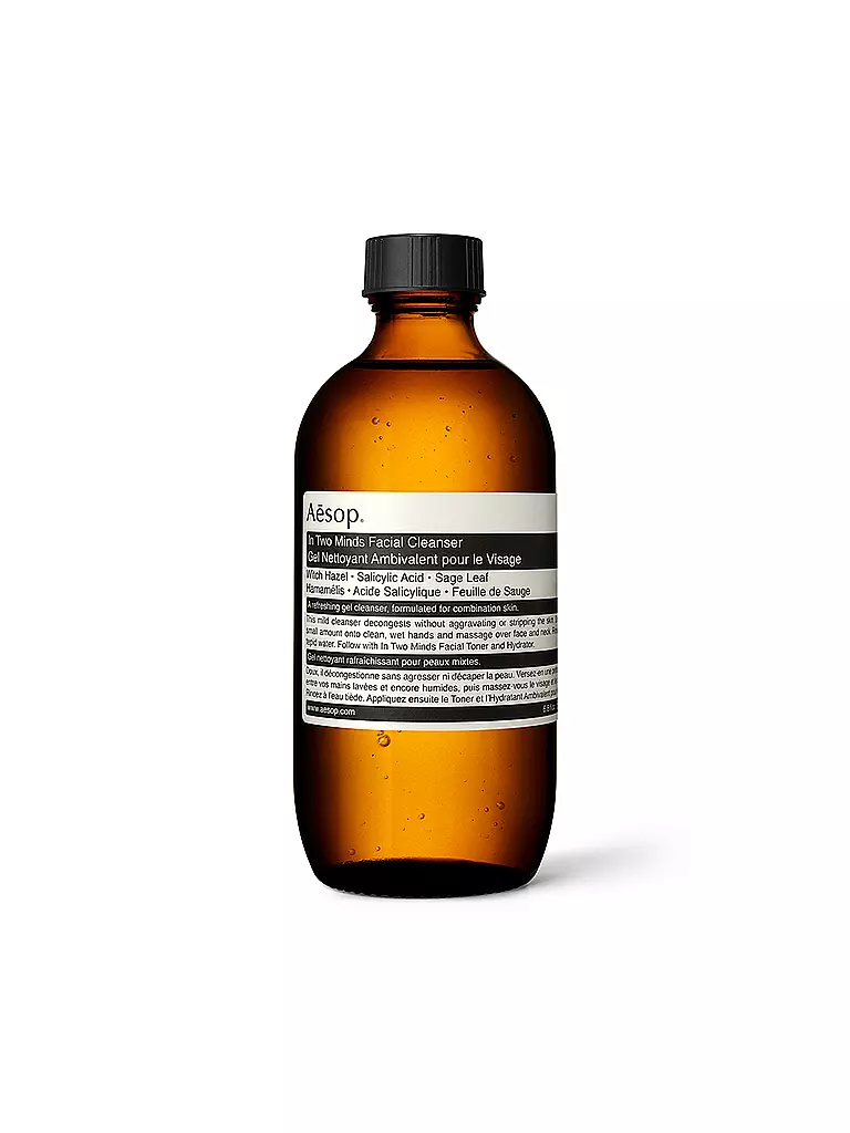 AESOP | Detergente Viso In Two Minds 200ml | Senza colore