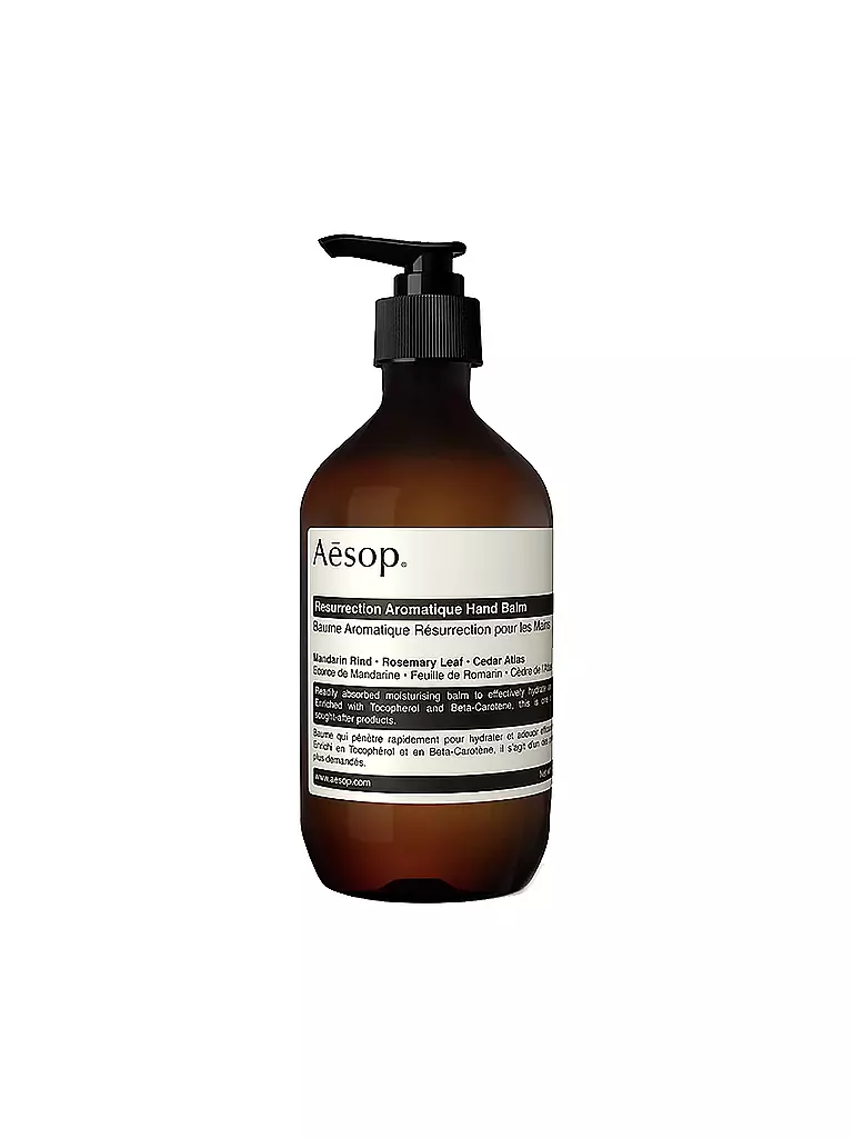 AESOP | Resurrection Aromatique Hand Balm 500ml | Senza colore