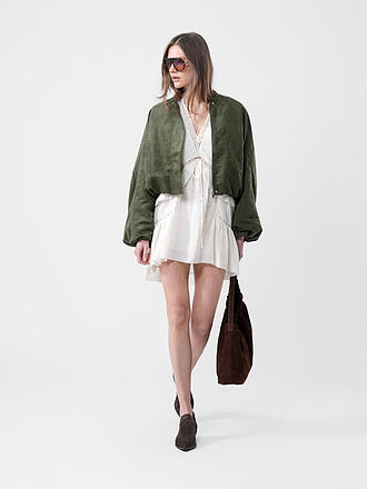 AESTHER EKME | Borsa in pelle - Hobo Bag DEMI LUNE CLOUD