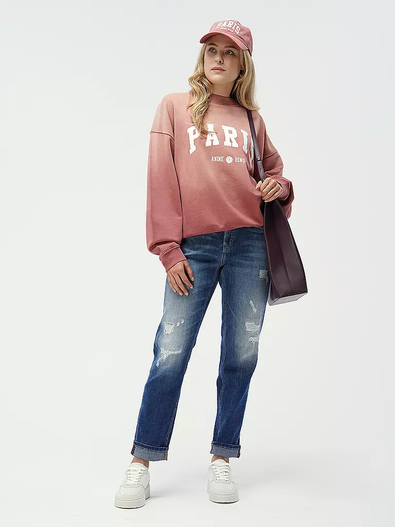 AESTHER EKME | Ledertasche - Hobo SWAY TOTE | Rosso scuro