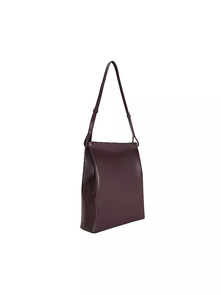 AESTHER EKME | Ledertasche - Hobo SWAY TOTE | Rosso scuro