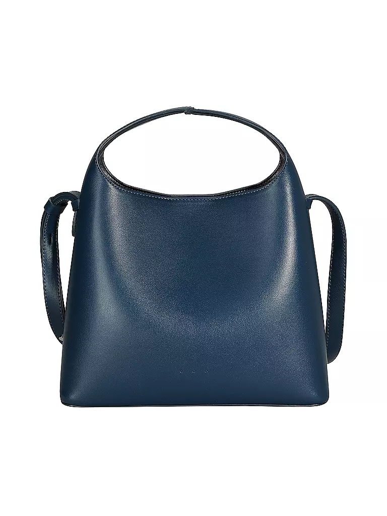 AESTHER EKME | Ledertasche - Umhängetasche MINI SAC | Blu