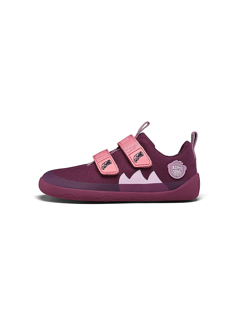 Sneaker da bambino a piedi nudi COTTON LUCKY Otter rosso scuro 29