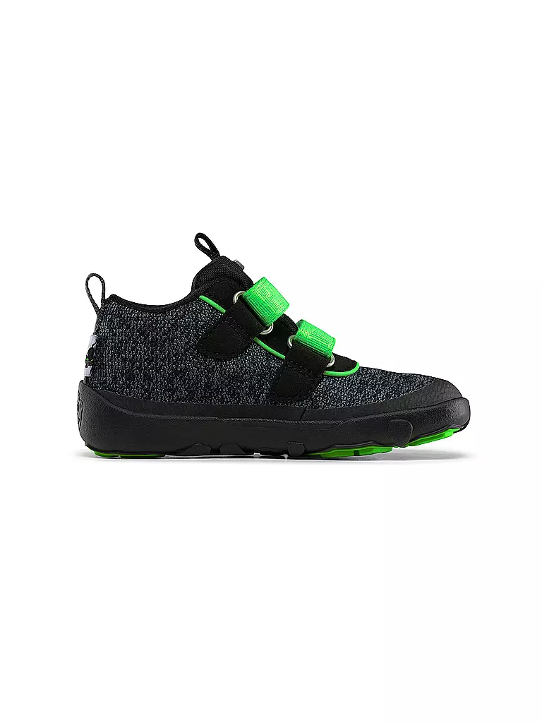 AFFENZAHN | Kinder Barfußschuhe - Übergangsschuhe KNIT HAPPY Panther | Nero