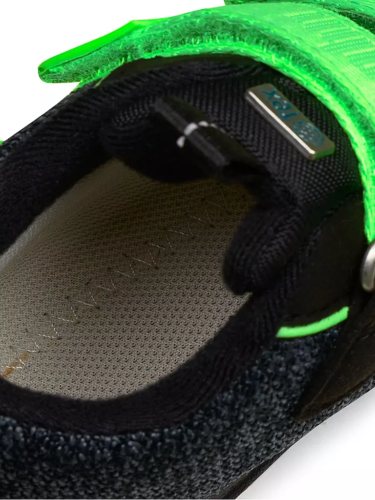 AFFENZAHN | Kinder Barfußschuhe - Übergangsschuhe KNIT HAPPY Panther | Nero