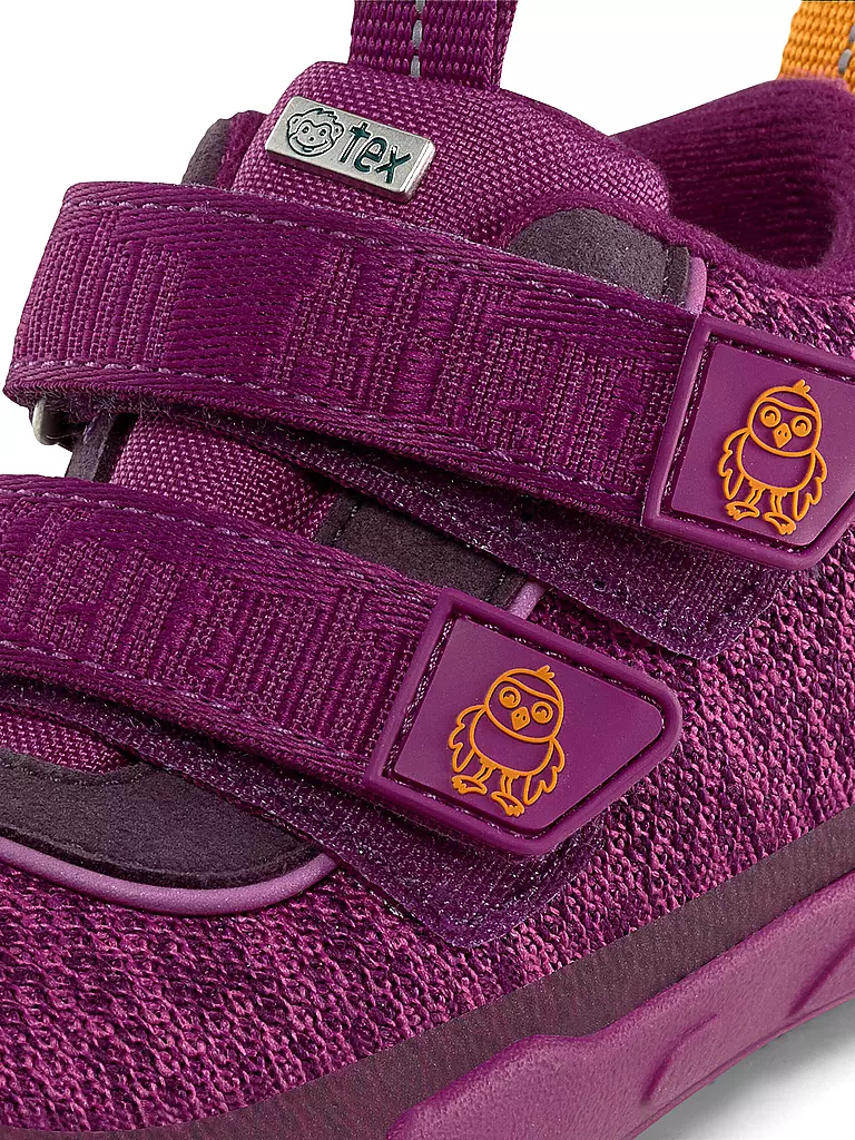 AFFENZAHN | Kinder Barfußschuhe - Übergangsschuhe KNIT HAPPY Vogel | Bacca