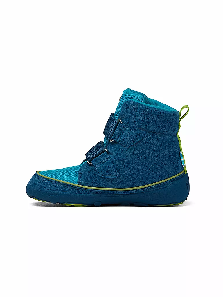 AFFENZAHN | Kinder Barfußschuhe - Boots Hai Jump Midboot  | Blu