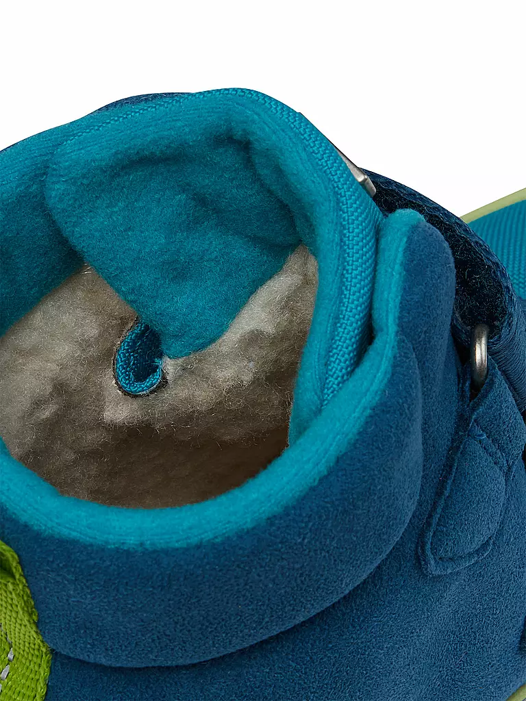AFFENZAHN | Kinder Barfußschuhe - Boots Hai Jump Midboot  | Blu