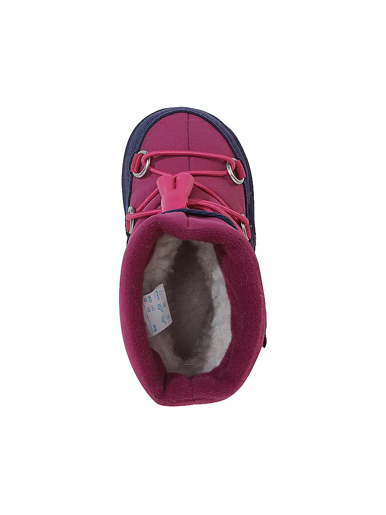AFFENZAHN | Kinder Barfußschuhe - Stiefel SNOWY Flamingo | Bacca