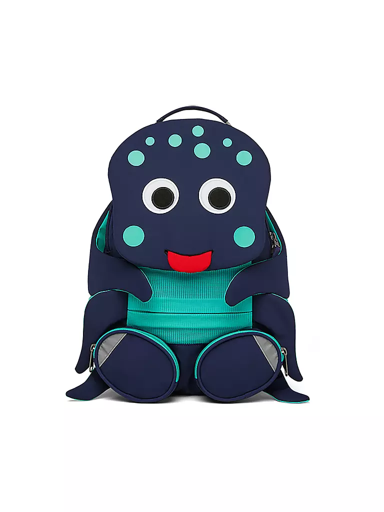 AFFENZAHN | Kinder Rucksack Große Freunde - Oktopus | Blu