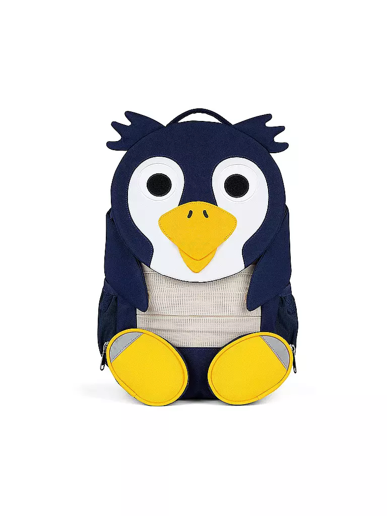 AFFENZAHN | Kinder Rucksack Große Freunde - Pinguin | Blu scuro