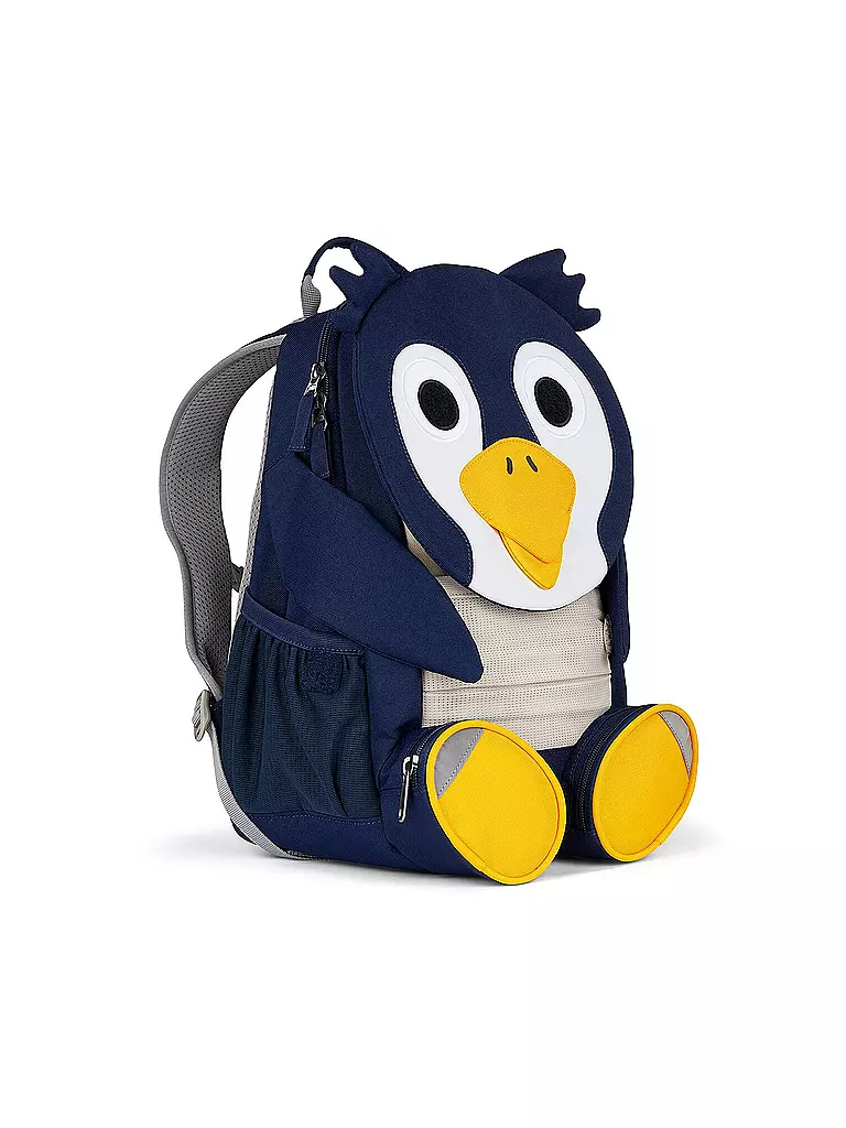 AFFENZAHN | Kinder Rucksack Große Freunde - Pinguin | Blu scuro