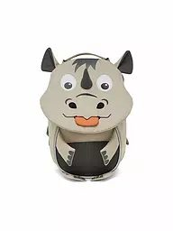 AFFENZAHN | Kinder Rucksack Kleine Freunde - Nashorn | Grigio