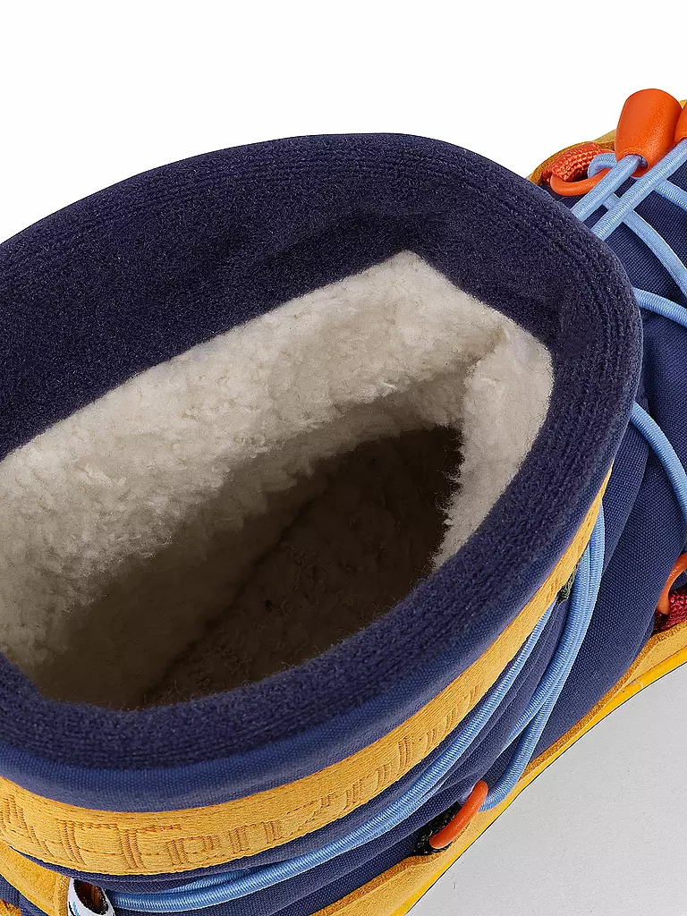 AFFENZAHN | Kinder Winterstiefel  VEGAN SNOWY Tukan | Blu scuro