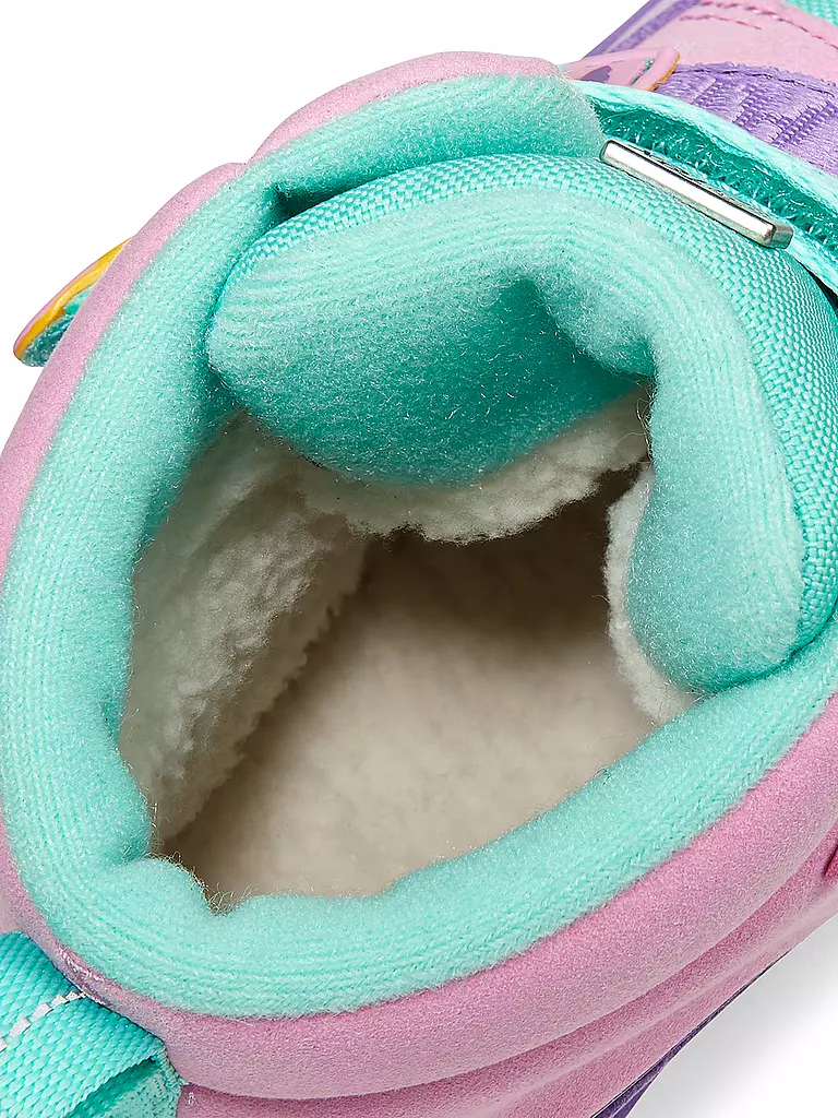 AFFENZAHN | Kinder Winterstiefel VEGAN COMFY Kreativ Tukan | Rosa