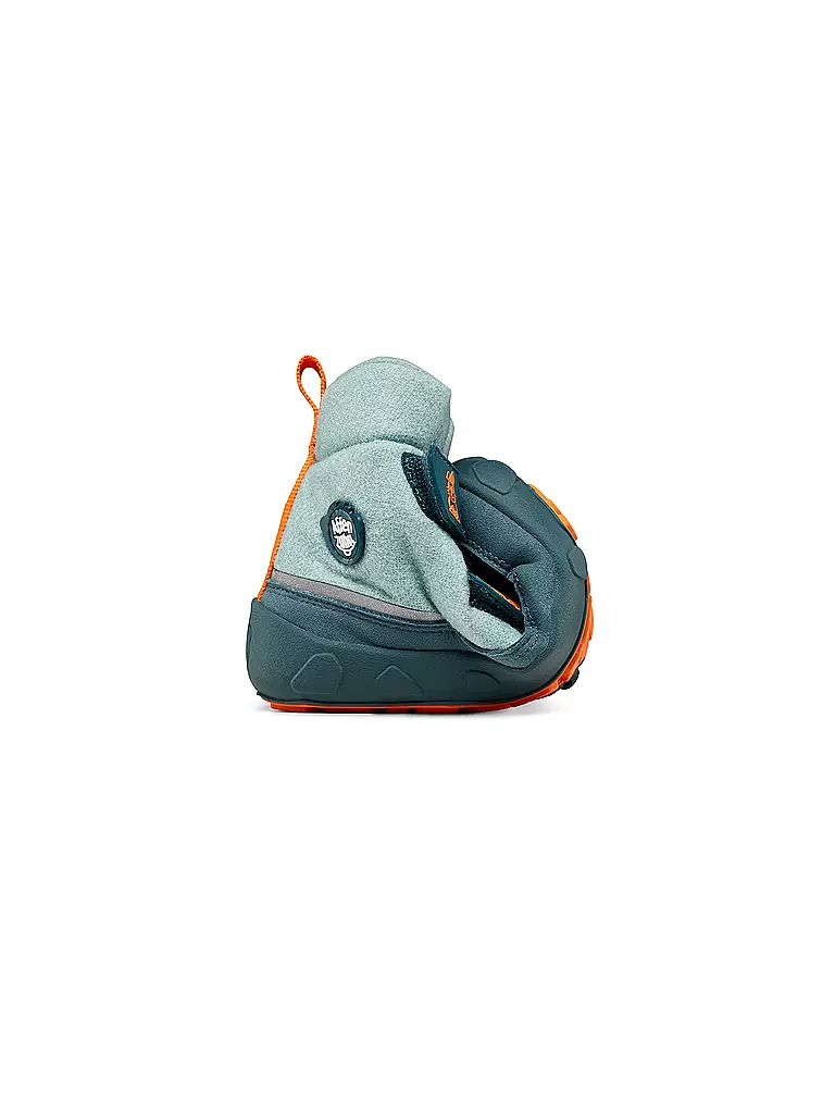 AFFENZAHN | Kinder Winterstiefel WOLLE COMFY Hase | Blu chiaro