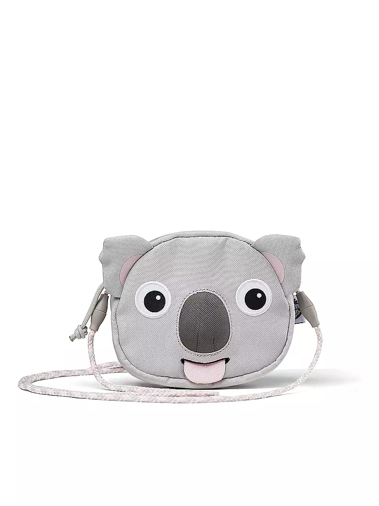 AFFENZAHN | Portamonete per bambini "Karla Koala" | Grigio