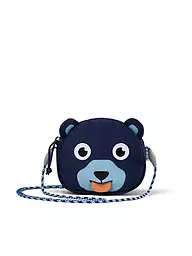 AFFENZAHN | Portamonete per bambini SCIMMIA | Blu scuro