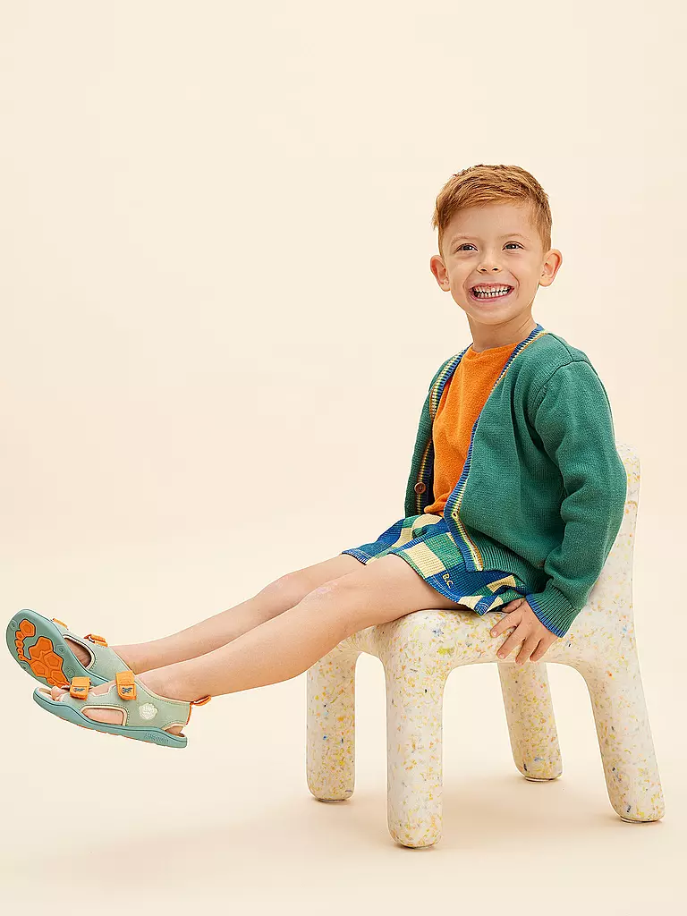 AFFENZAHN | Sandali da bambino AIRY Coniglio | Menta
