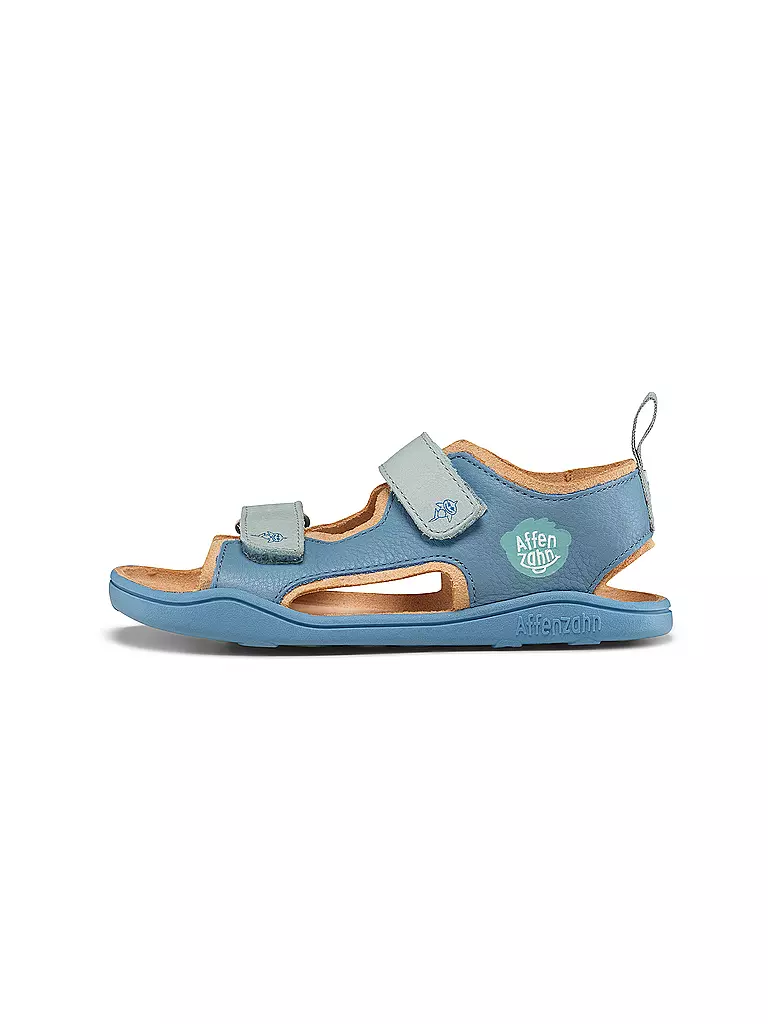 AFFENZAHN | Sandali da bambino AIRY Squalo | Blu chiaro