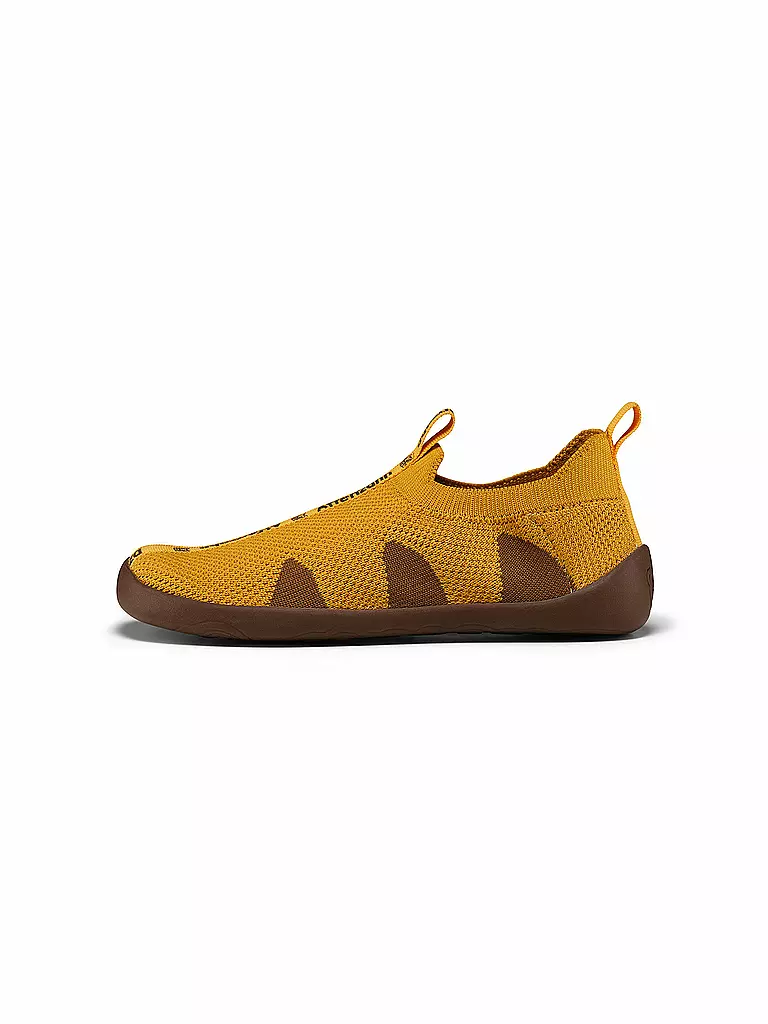 AFFENZAHN | Scarpe a piedi nudi per bambini - Pantofole KNIT HAPPY Flinky Tiger | Giallo
