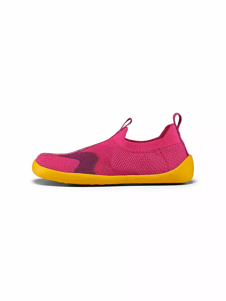 AFFENZAHN | Scarpe a piedi nudi per bambini - Pantofole KNIT HAPPY Flinky | Fucsia