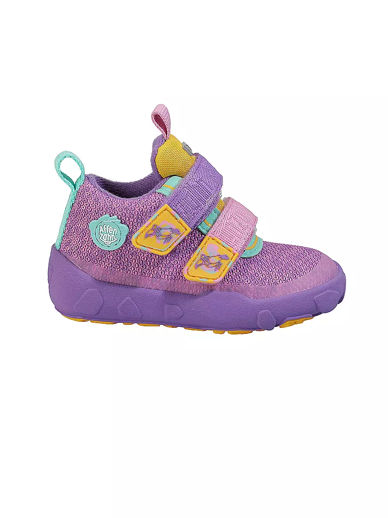 AFFENZAHN | Scarpe a piedi nudi per bambini - Scarpe di transizione KNIT HAPPY Tucano | Lilla