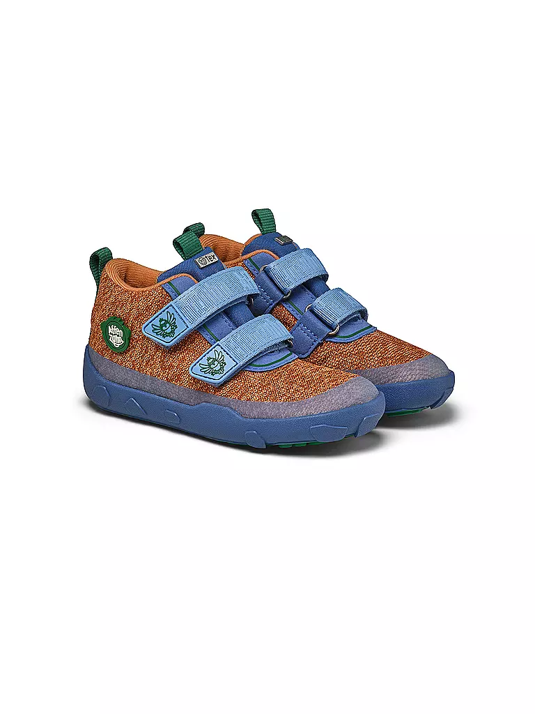 AFFENZAHN | Scarpe a piedi nudi per bambini - Scarpe di transizione KNIT HAPPY Uccello del Paradiso | Marrone