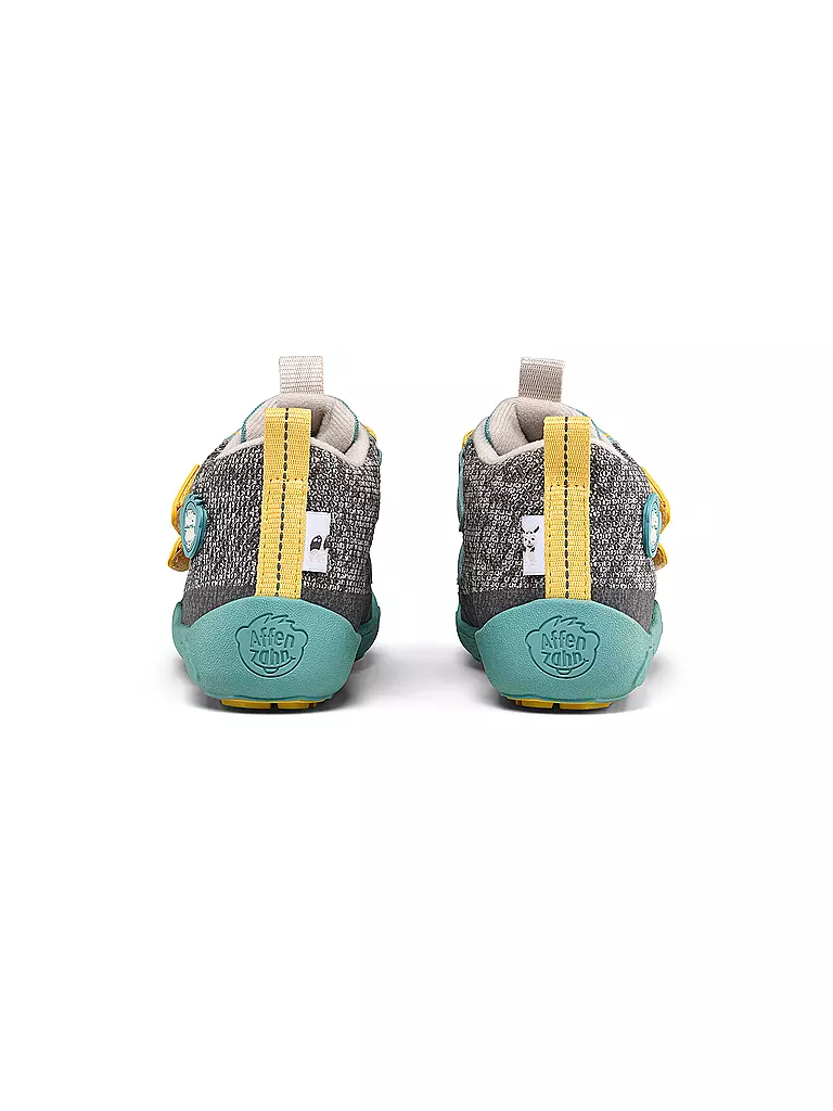 AFFENZAHN | Scarpe barefoot per bambini - Scarpe di transizione KNIT HAPPY Rinoceronte | 