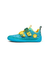 AFFENZAHN | Scarpe barefoot per bambini KNIT HAPPY Squalo | Turchese