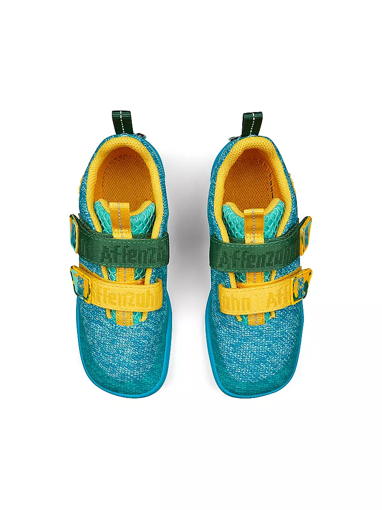 AFFENZAHN | Scarpe barefoot per bambini KNIT HAPPY Bär | Turchese