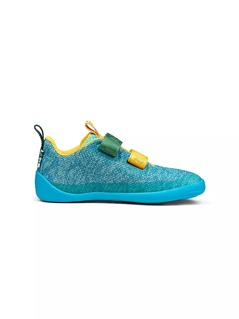 AFFENZAHN | Scarpe barefoot per bambini KNIT HAPPY Bär | Turchese