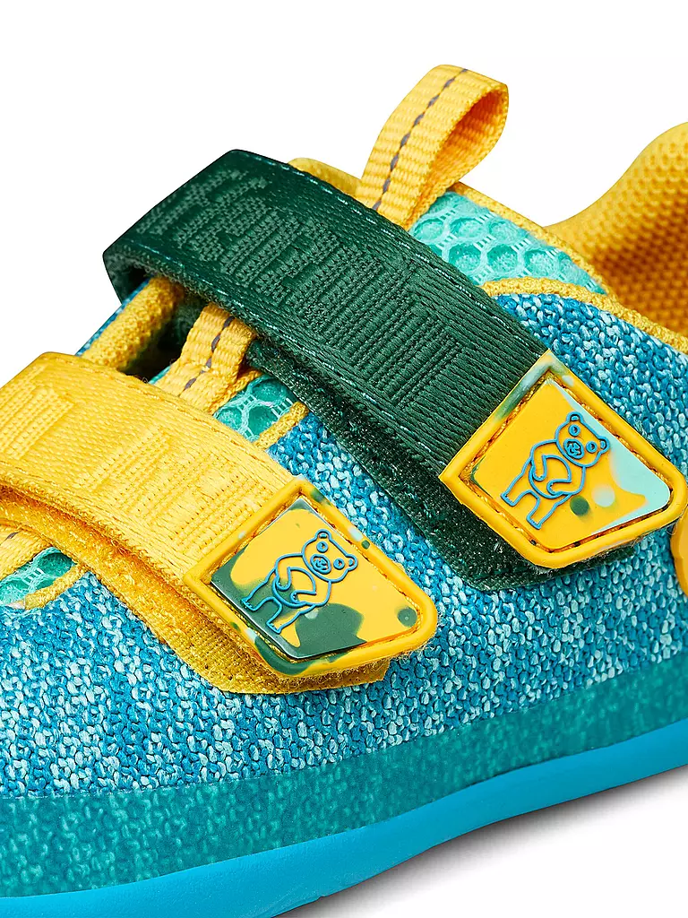 AFFENZAHN | Scarpe barefoot per bambini KNIT HAPPY Bär | Turchese