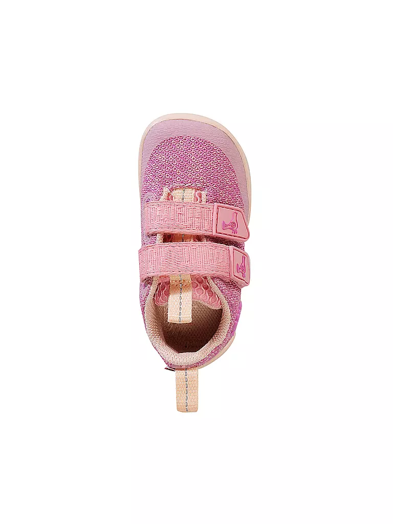 AFFENZAHN | Scarpe barefoot per bambini KNIT HAPPY Flamingo | Rosa