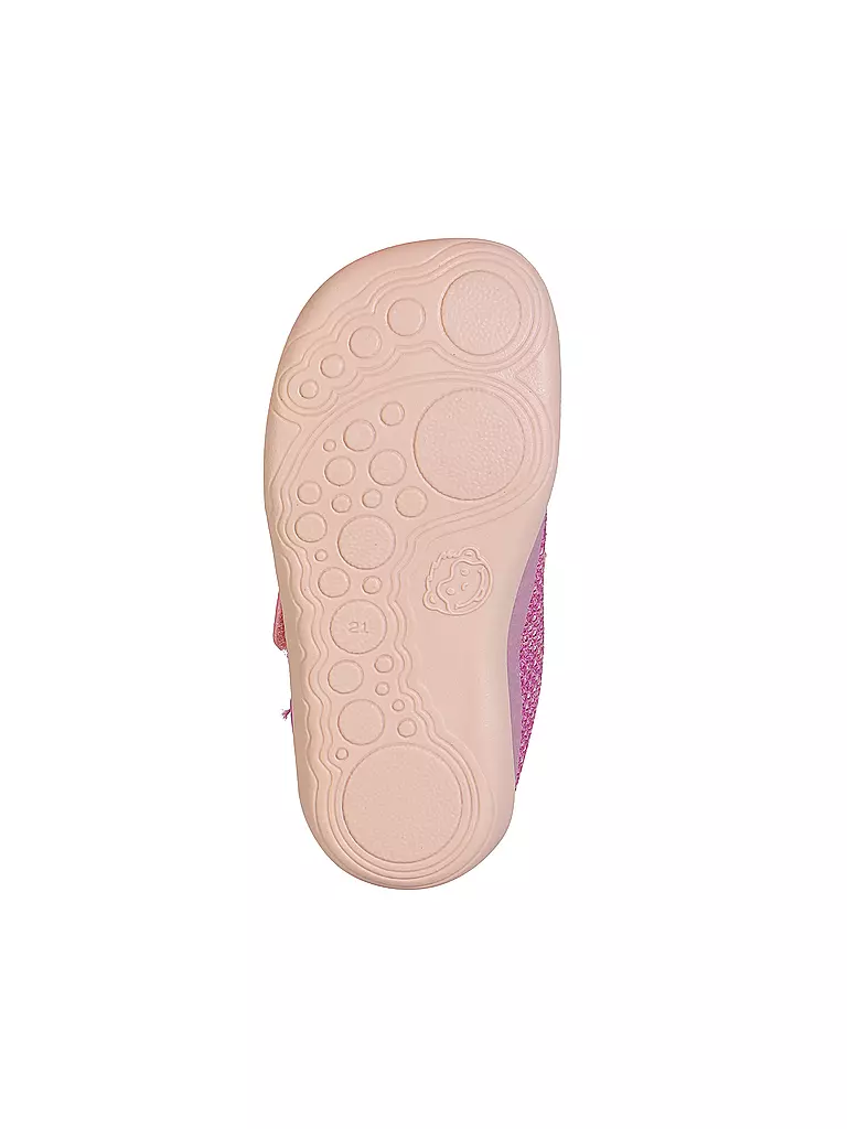 AFFENZAHN | Scarpe barefoot per bambini KNIT HAPPY Flamingo | Rosa