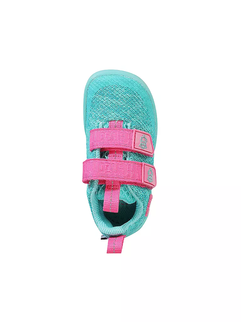 AFFENZAHN | Scarpe barefoot per bambini KNIT HAPPY Gufo | Turchese