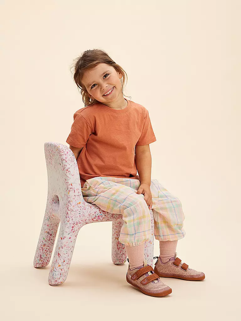 AFFENZAHN | Scarpe barefoot per bambini KNIT HAPPY Katze | Beige